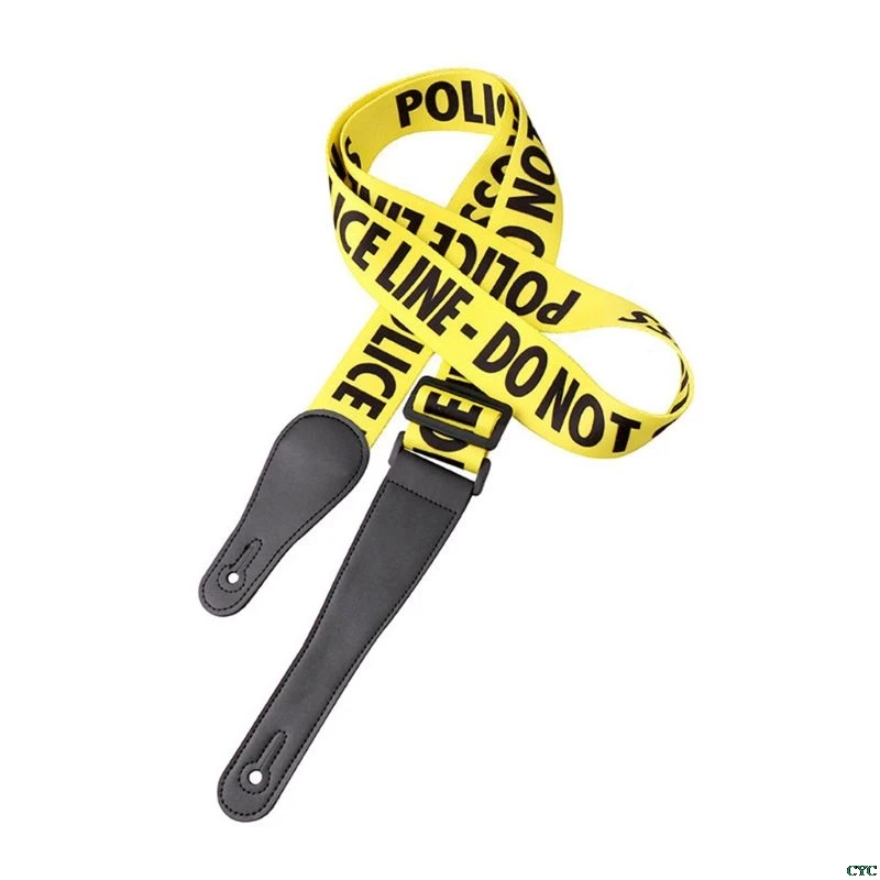 

Zebra Fully Adjustable Polyester Guitar Belt Guitar Strap with PU Leather Ends for Electric Bass Guitar Parts Accessories