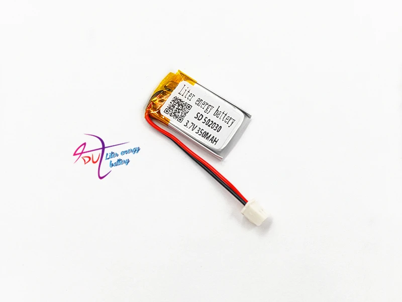 XH2.54 350mAh 502030 3.7V lithium polymer battery headset Bluetooth Keyboard recorder