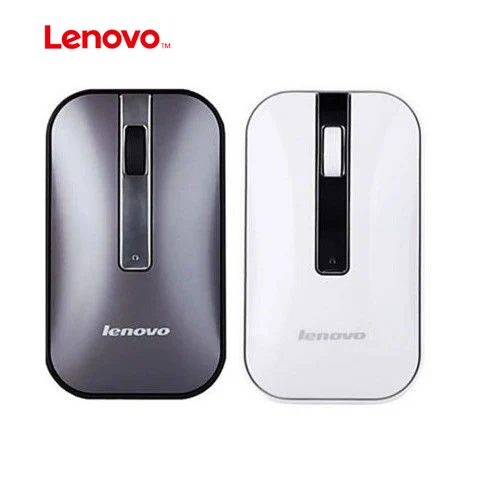 

LENOVO N60 Wireless Mouse with 2.4GHz Wireless Office Mouse Grey 1000DPI Mice --- Gray