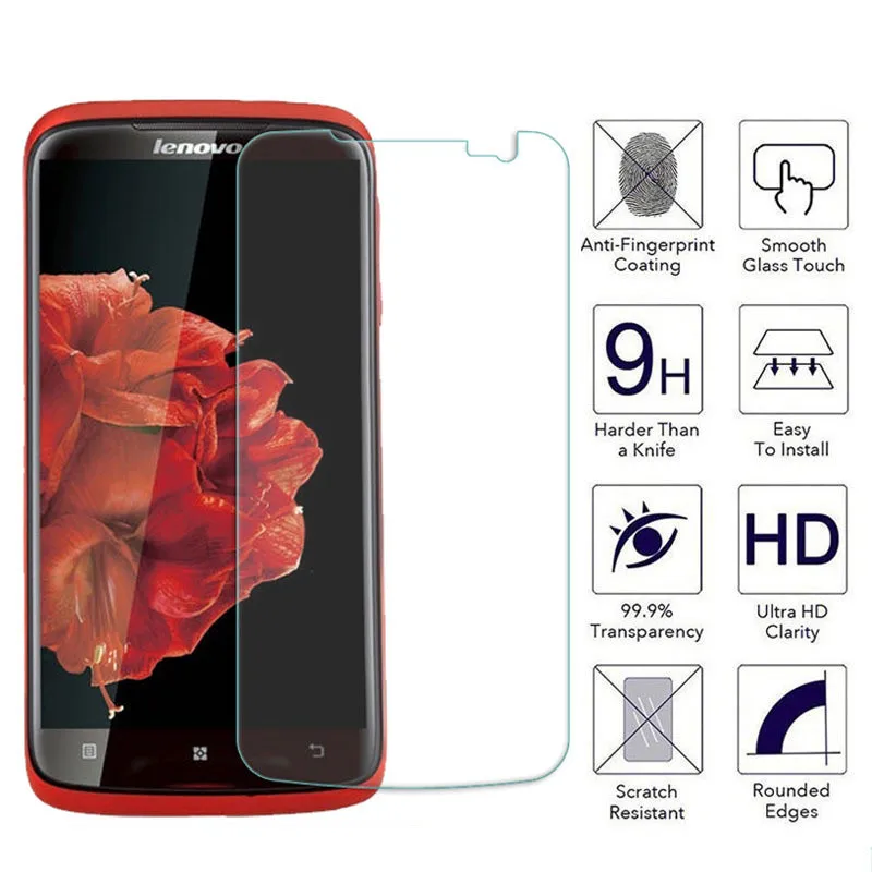 2.5D 0 26 мм 9H Премиум Закаленное стекло для Lenovo S820 Защитная пленка экрана S820/S820E |