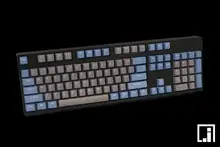 Pbt колпачки ретро синий серый Cherry высота клавиши для Игры Механическая клавиатура