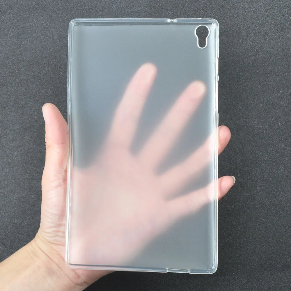 

For Lenovo TAB S8-50 Back Case Soft TPU Cover Shell for Lenovo TAB S8 50 S8-50F S8-50LC 8inch Tablet Case + Stylus Pen