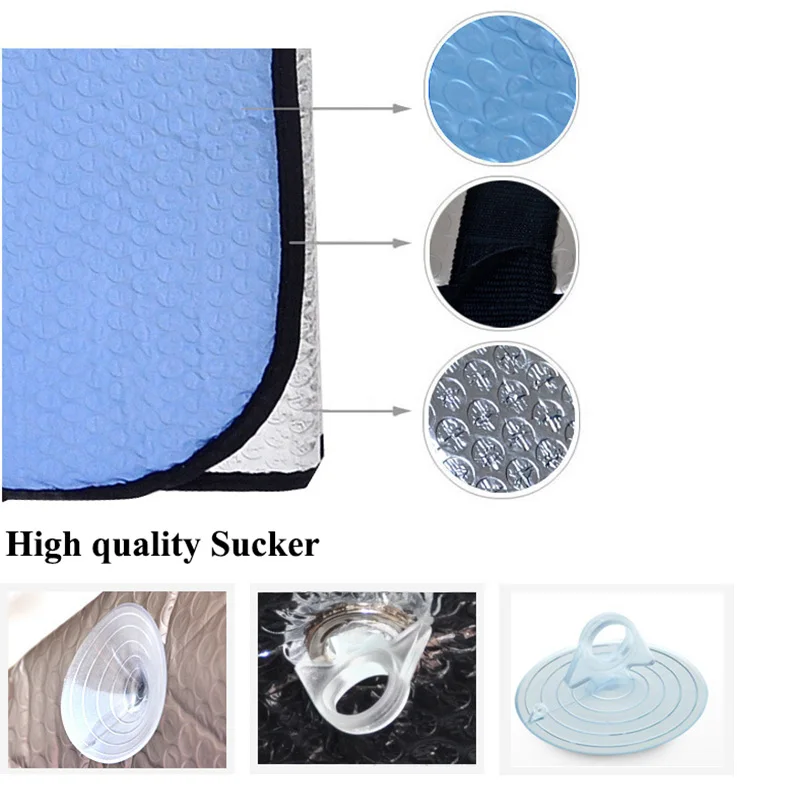 1pc SEEYULE High Quality Front Car Windshield Sun Visor Shade Shield Foldable Rear Window Environmental Aluminum Foil Film Cover 1pc SEEYULE High Quality Front Car Windshield Sun Visor Shade Shield Foldable Rear Window Environmental Aluminum Foil Film Cover
