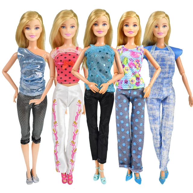 Simples Em Relevo Elástico Longo Saia Bib Terno Boneca Roupas Para Barbie  Roupas 1/6 Boneca Acessórios Artesanal Roupas Presente Da Menina -  Acessórios Para Bonecas - AliExpress