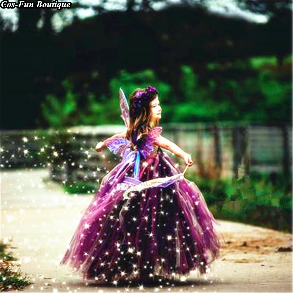 enchanted purple dress