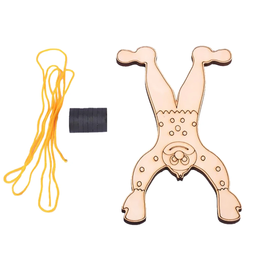 Kids Toddlers DIY Clown Physical Technology Model Kindergarten Education Toy