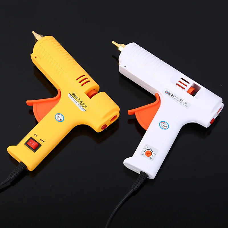 100W Hot Melt Glue Gun with 11mm Glue Stick Industrial Mini Guns Thermo