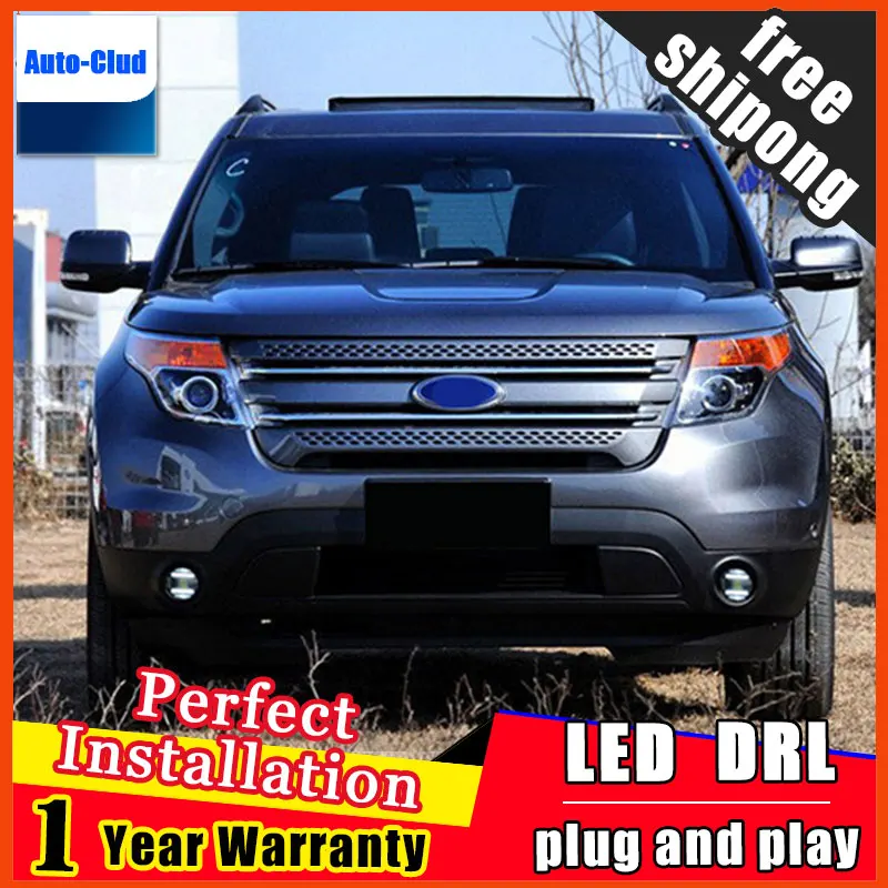 Автомобильный Стайлинг светодиодный туман светильник для Ford Explorer 2013 2014 2015