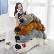 Super font b Cute b font 80Cm Lovely Lying On Front Dog font b Pillow b