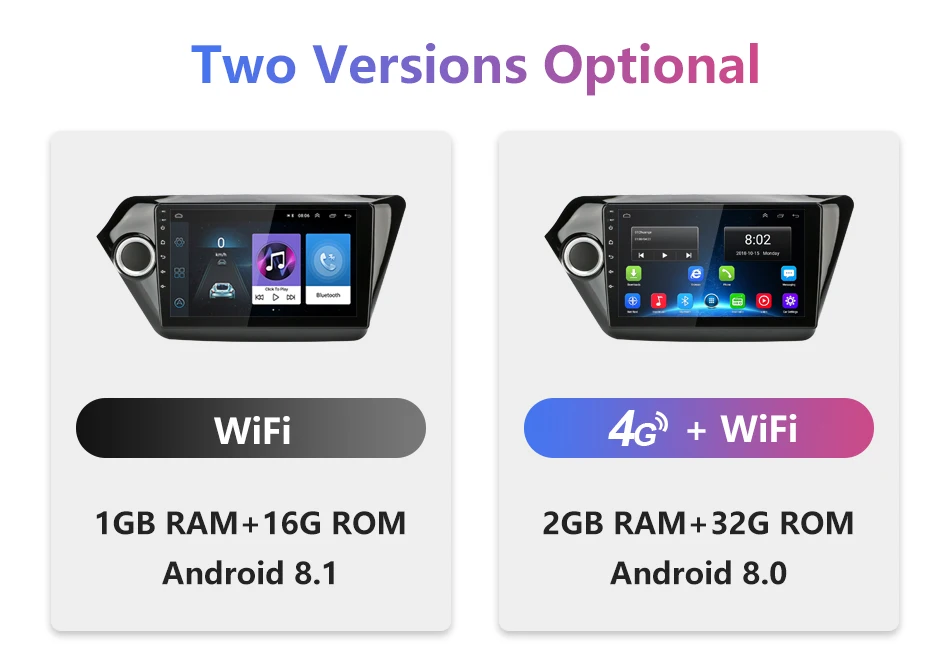 Discount Jansite 9" Car Radio Multimedia Player for KIA RIO3 2011-2016 IPS Touch Screen 4G Android Rear View Camera WIFI Navigation 4