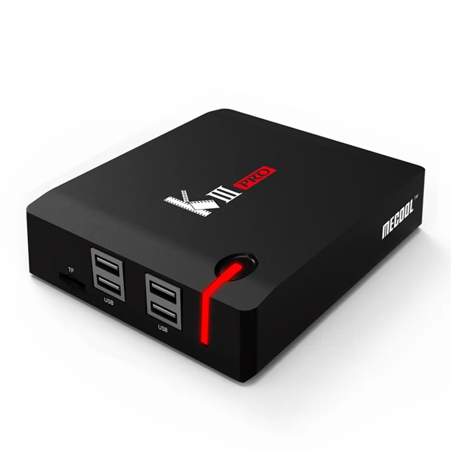 MECOOL KIII PRO DVB S2 T2 3G 16G комбо Amlogic S912 Восьмиядерный 64 бит 4K Гибридный ТВ бокс PVR Timeshift UHD