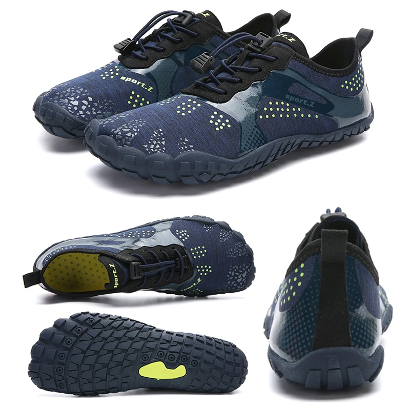 Baratos Zapatillas Unisex zapatos de natación agua deportes Aqua playa surf zapatillas aguas arriba luz atlética calzado para hombres y mujeres