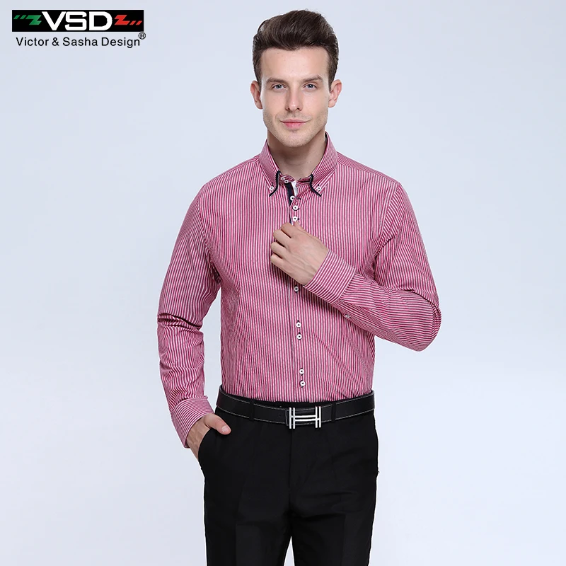 

Italian Men Shirts 7 Camicie Style Four Breasted Men's Shirt Long Sleeve Striped Shirt Men Euro Size Homme camiseta masculina