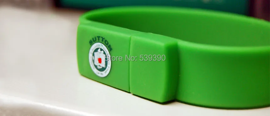 50 шт./лот браслет 16 Гб USB Flash Drive/ручка привода с индивидуальная печать логотипов для рекламные как подарки