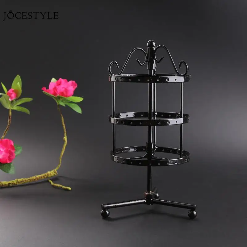 Jewelry Display Stand Holder Earring display stand Jewelry Display Rack Storage Stand Metal Rotatin