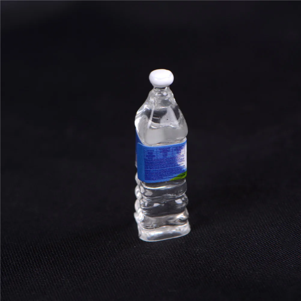 1:6 Scale Dollhouse Mineral Water bottle Miniature Toy 4pcs