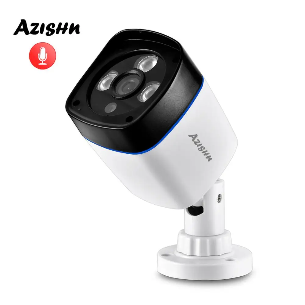 IP камера AZISHN H.265 5 МП 2592X1944 FULL HD 25 м|Камеры видеонаблюдения| |