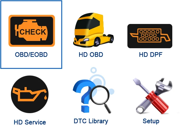 Автомобильный грузовик Obd2 сканер V500 HD сверхмощный грузовик диагностический код ридер автомобиль грузовик obd двойного назначения Авто диагностический инструмент