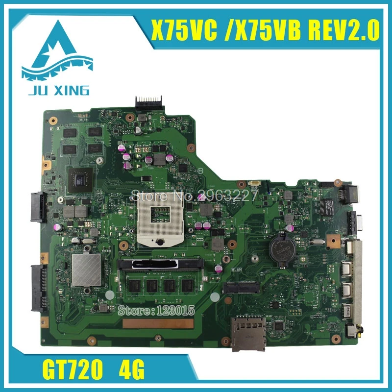 

X555YI motherboard FIT For ASUS X555YI A555DG X555QG X555DG laptop motherboard A4-7210 R5-M320 REV2.0 Test work 100%