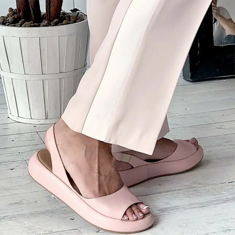 Г. Новые Летние босоножки на танкетке женские сандалии на платформе с открытым носком пляжная обувь для вечеринок женская обувь
