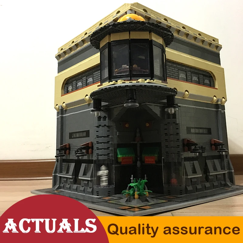 

15015 The L Rivendell Museum of Natural History Architecture Building Blocks Toy Compatible with Lego Modular Building MOC
