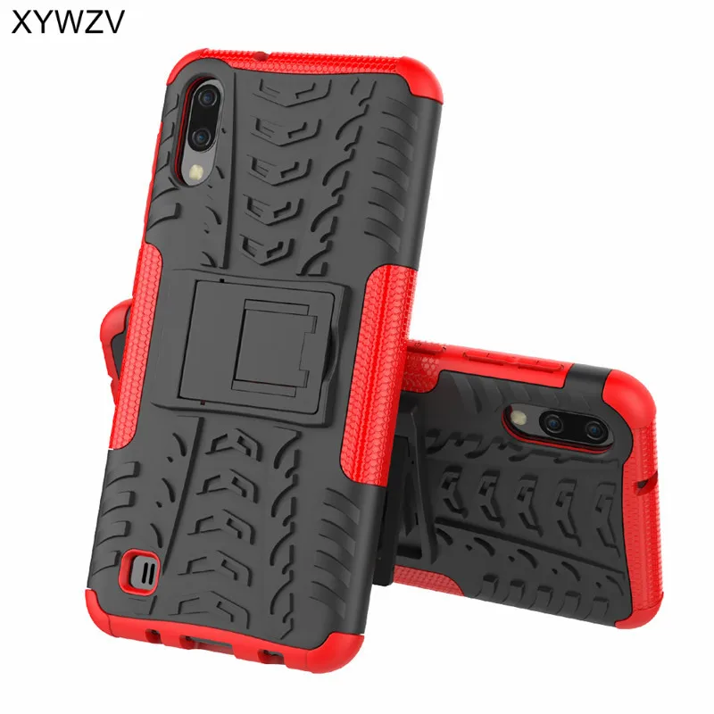 

For Samsung Galaxy M10 Case Shockproof Case Armor Silicone Hard PC Phone Case Back Cover For Samsung Galaxy M10 Holder Fundas