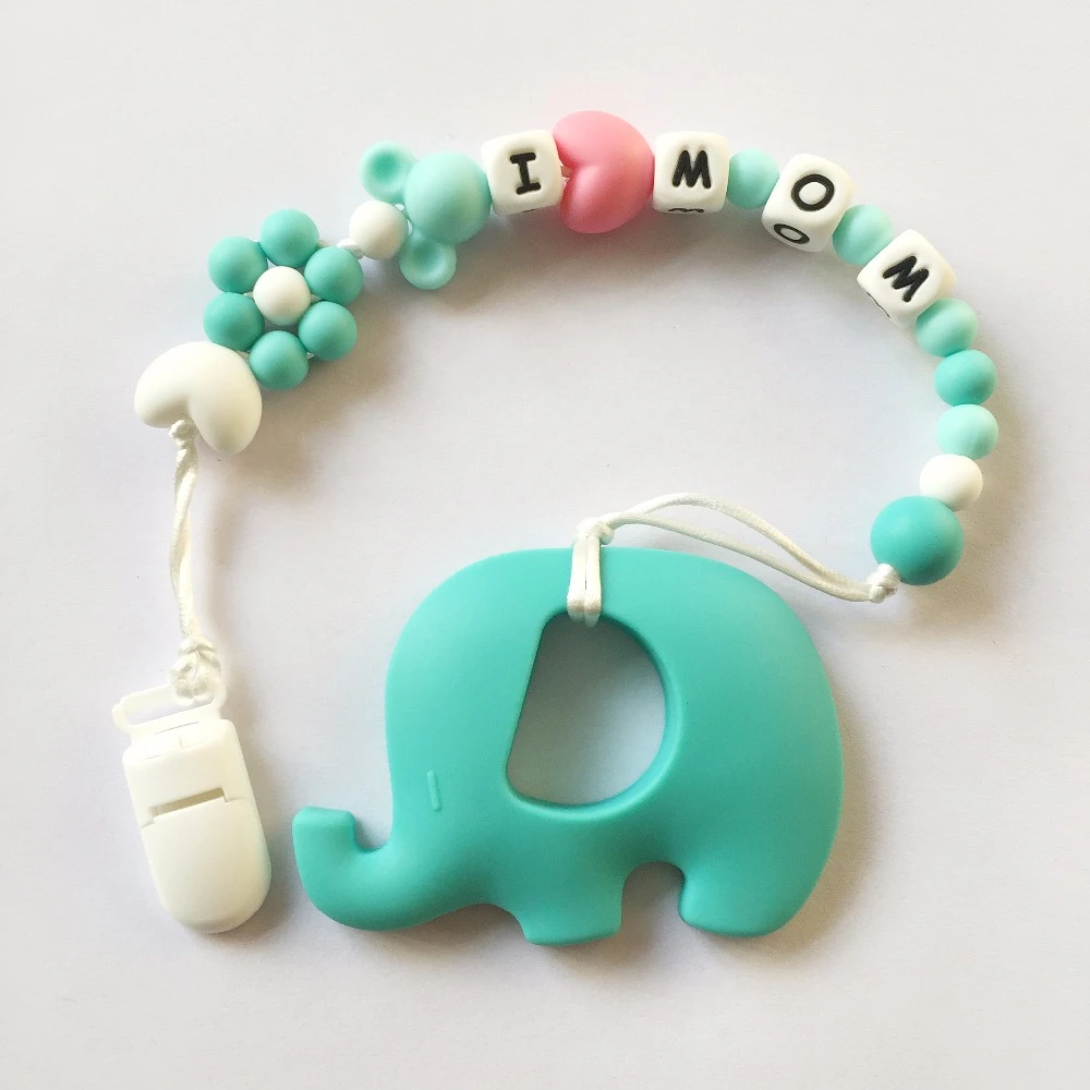 silicone teething pacifier