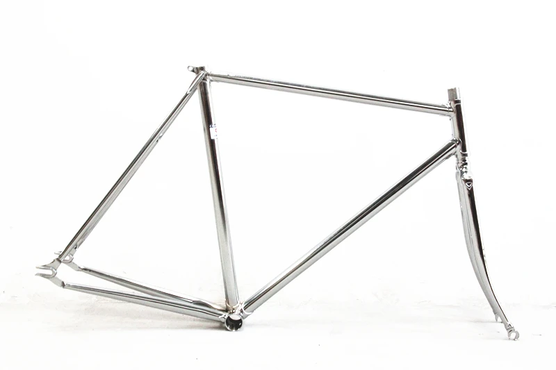 固定ギアフレーム+フォークコロンブスcromorクロモリラグヴィンテージ追求トラックバイクフレームセットvelo追求フレームセットカスタム