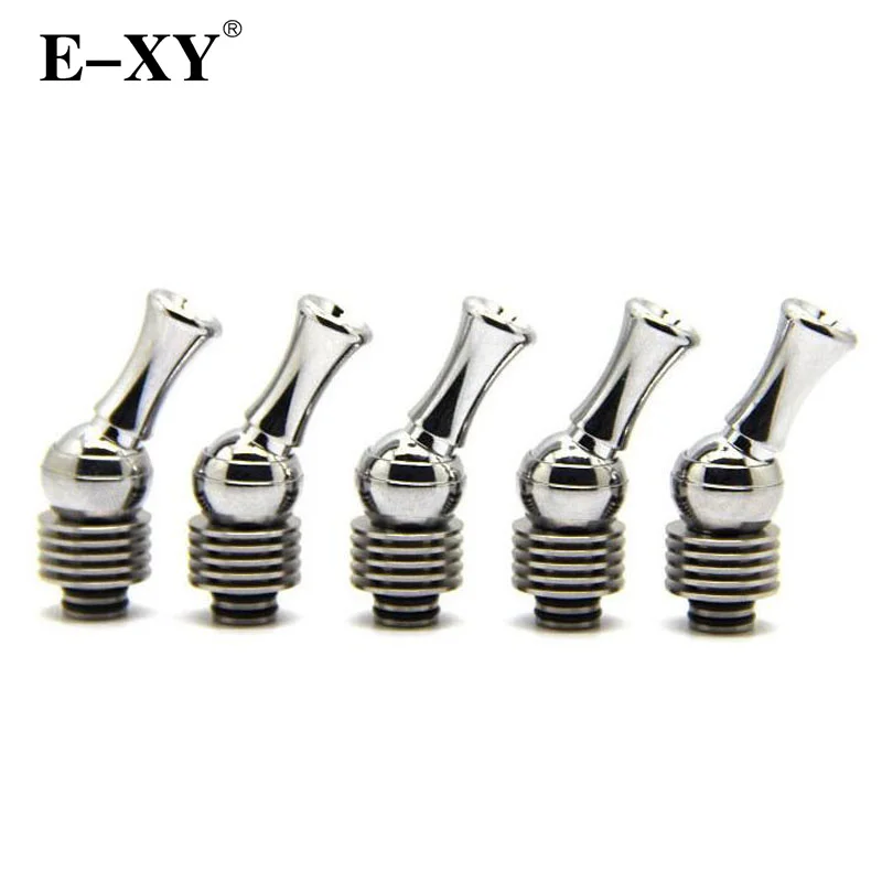 

E-XY Rotating 360 Degree eGo Metal Drip Tip 510 Detachable Drip tip with Heat Insulation slug 510 Atomizer Electronic Cigarette