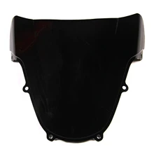 Для Suzuki GSXR1000 K1 00 01 02 2000 2001 2002 мотоциклы синий тонированный лобового стекла автомобиля ABS двойное стекло Синий лобовое стекло