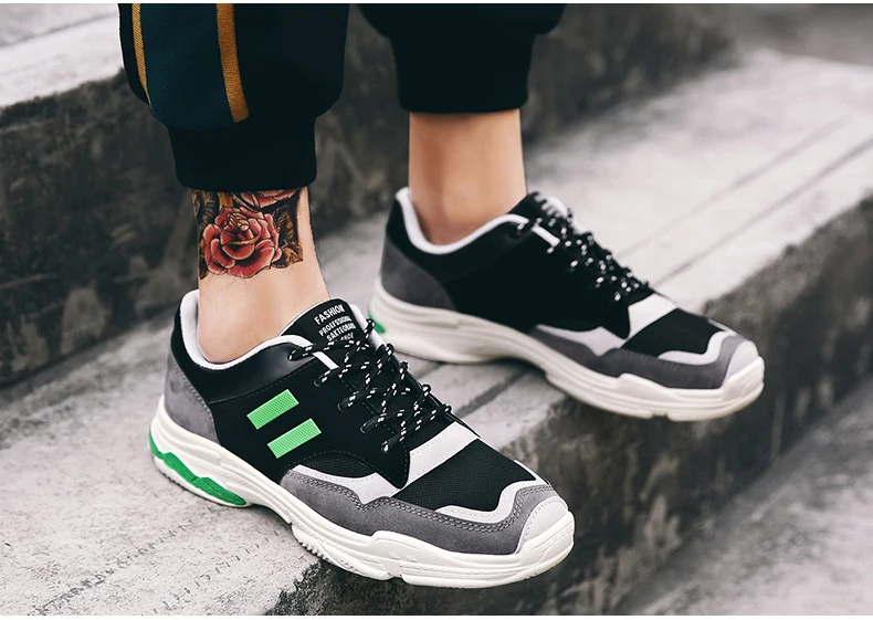 Mens Casual Shoes Brand Men Shoes Men Sneakers Flat Platform Trainers Sneaker Winter Chunky Sneakers Mens Luxury Brand Shoe New (8)