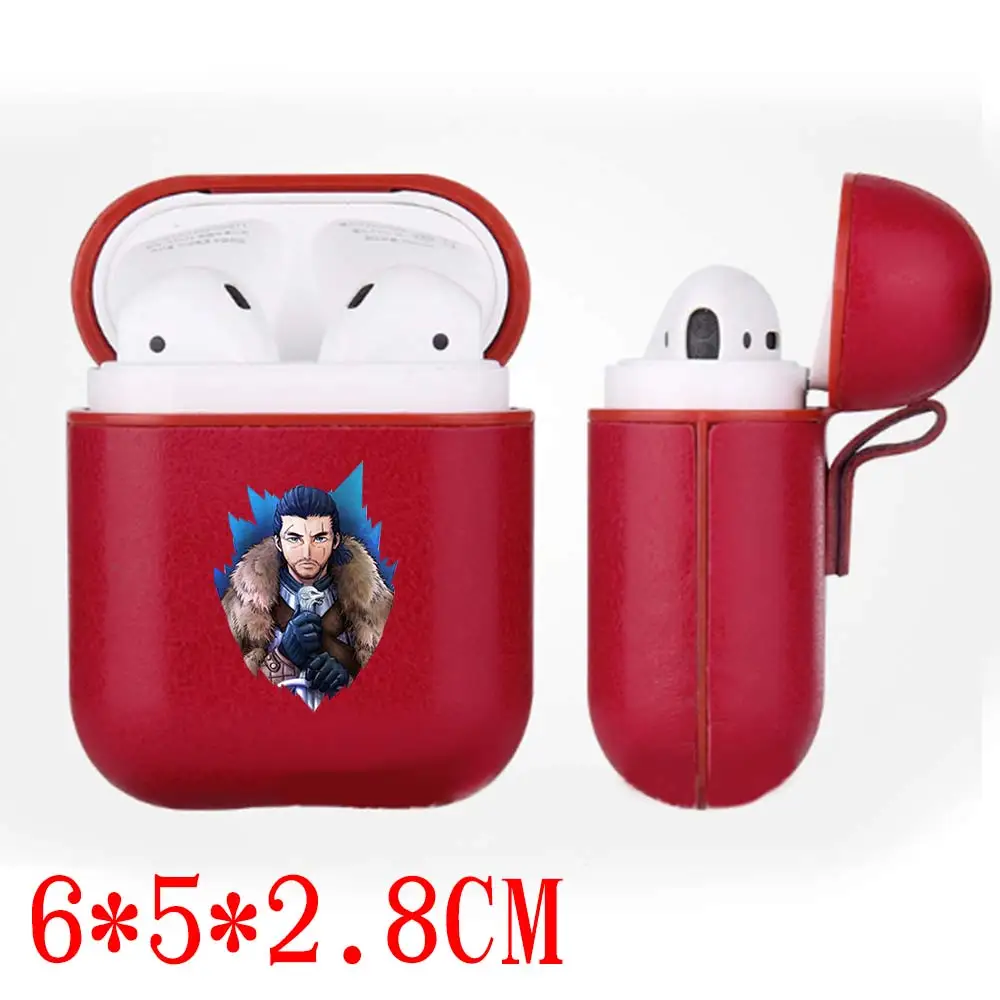 Игровой престолов Jon Snow PU кожаный Bluetooth беспроводной Чехол для гарнитуры Apple AirPods