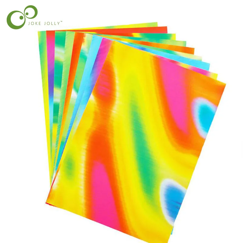 

10pcs 8K children's colorful painting paper color drawing paper handmade paper early childhood children's painting materials