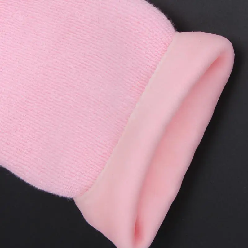 2 шт. носки розовые увлажняющие смягчают ремонт треснутых ног для кожи рук Лечение гелевые спа-носки Уход за ногами растягивающийся Уход за ногами