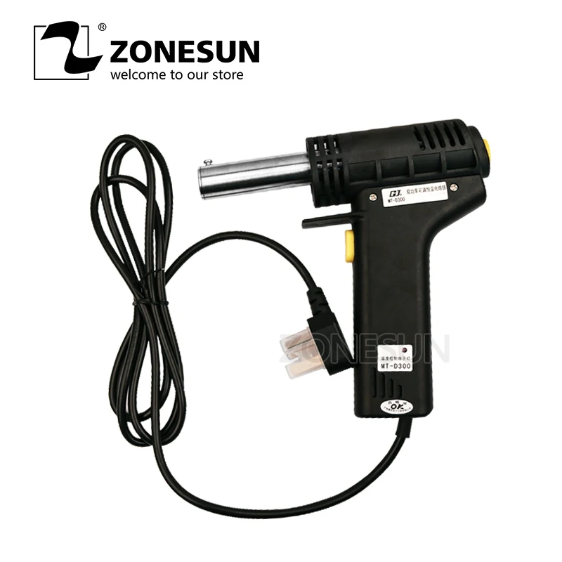 ZONESUN мини ручка Железный позолоченный кожаный торт маркировка по дереву тиснение