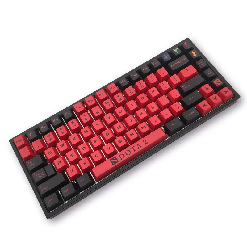 

MP Dota2 DIY Keycaps PBT Sublimation Keycap Cherry Profiles Full set Customized Personalized For Mechanical Keyboard Keycap