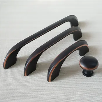 

2.5'' 3.75'' 5'' 6.3'' 7.56'' Oil Rubbed Bronze Dresser Handles Drawer Pulls Knob Kitchen Cabinet Door Pulls Handles Knobs
