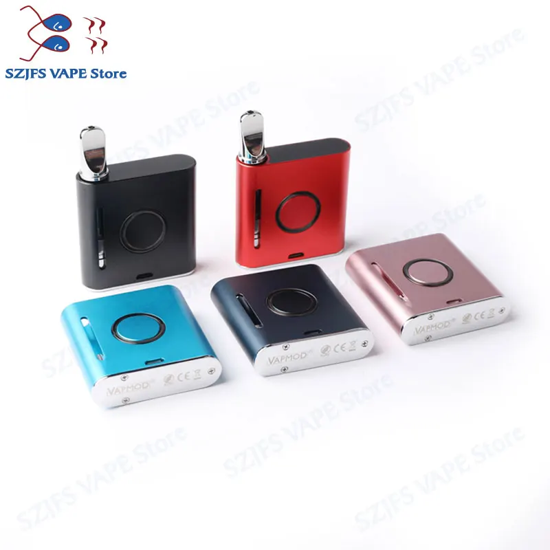 

HOT Vapmod VMOD 2 In 1 vape kit 1.2ml tank atomizer edc 900mAh Preheat Battery Electronic CigaretteWax Xtank Plus tank Vaporizer