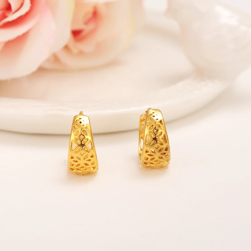 2pairs Gold Sudan Earrings For Women Girls Gold Color Arab Jewellery African Hoop Earring Wedding Cute Kids Charms Gifts Hoop Earrings African Hoop Earringsearrings Hoop Earrings Aliexpress