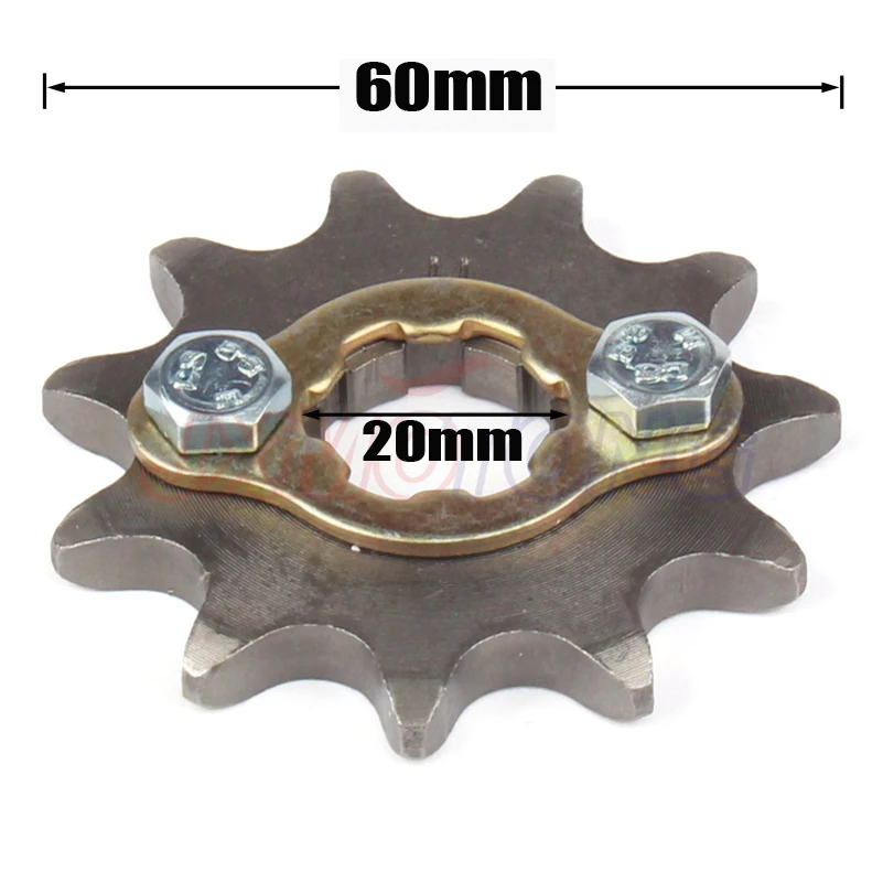 520 20mm Front Engine Sprocket For Honda Lifan ZongShen ATV Quad Dirt Pit bike Buggy motorcycle