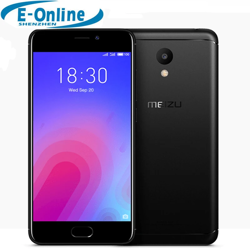 Original Meizu M6 4G LTE Cell Phone 3D laser engraving