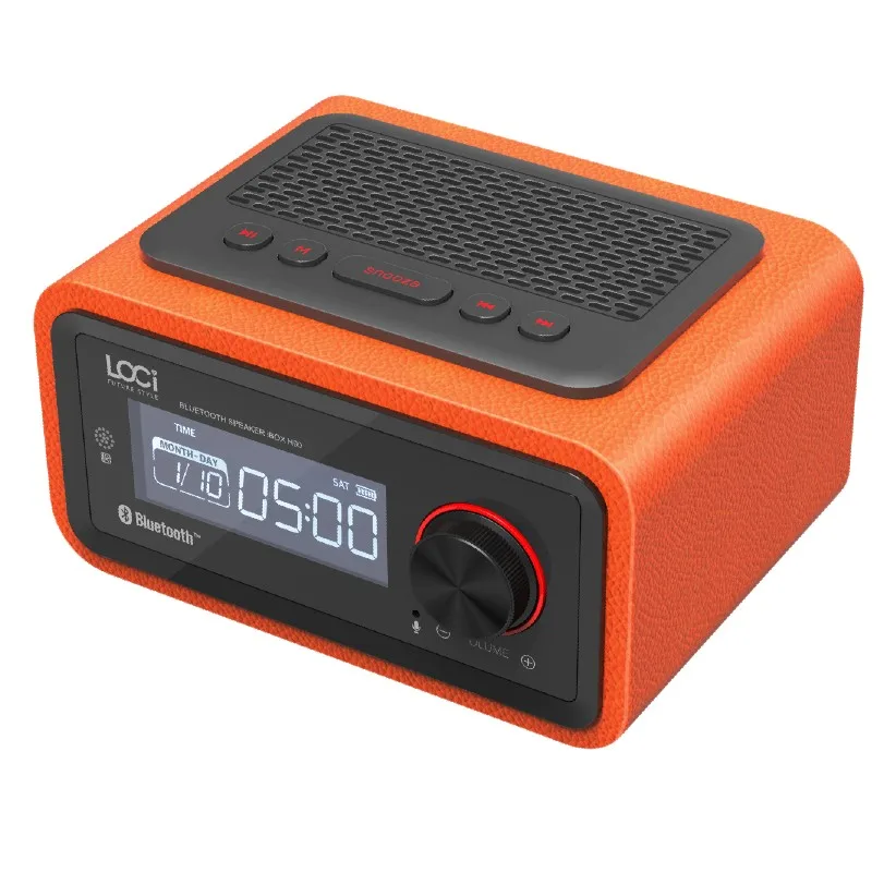 Prix pour De luxe ibox h90 coffret en bois pu en cuir bluetooth haut-parleur avec calendrier réveil radio mains libres mic bois et en cuir haut-parleur Prix pour De luxe ibox h90 coffret en bois pu en cuir bluetooth haut-parleur avec calendrier réveil radio mains libres mic bois et en cuir haut-parleur