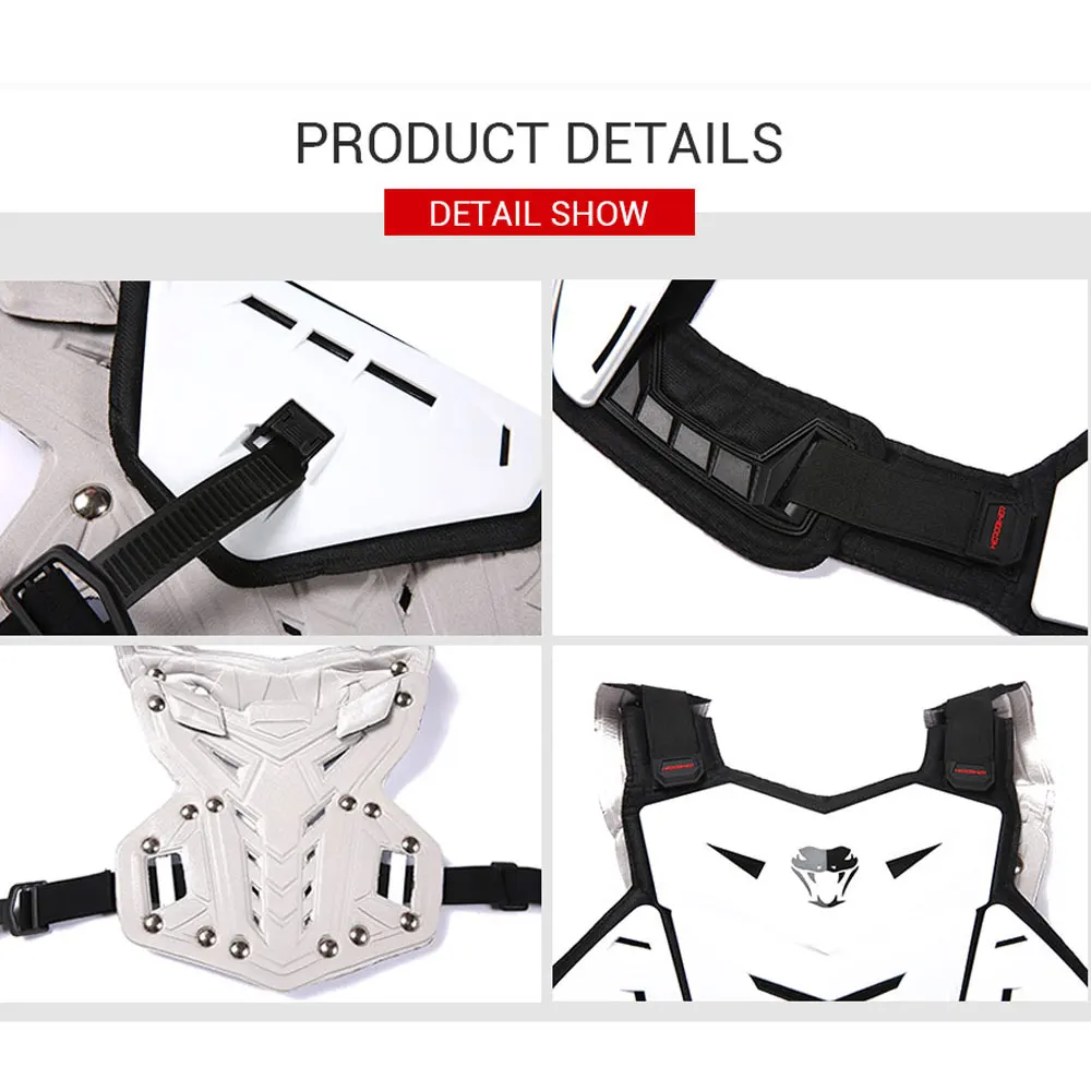 HEROBIKER Motorcycle Armor Vest Motorcycle Protection Motorcycle Riding Chest Armor Motocross Racing Vest & Motorcycle Knee Pads HEROBIKER Motorcycle Armor Vest Motorcycle Protection Motorcycle Riding Chest Armor Motocross Racing Vest & Motorcycle Knee Pads