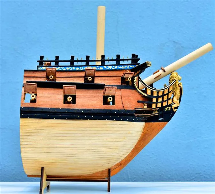 ZHL wooden model ship kit PRUA INGERMANLAND 1715 KS15in Model Building