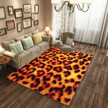 

Modern minimalist living room geometric patterns carpets soft anti-slip bedside blanket rugs high quality polyester floor mat