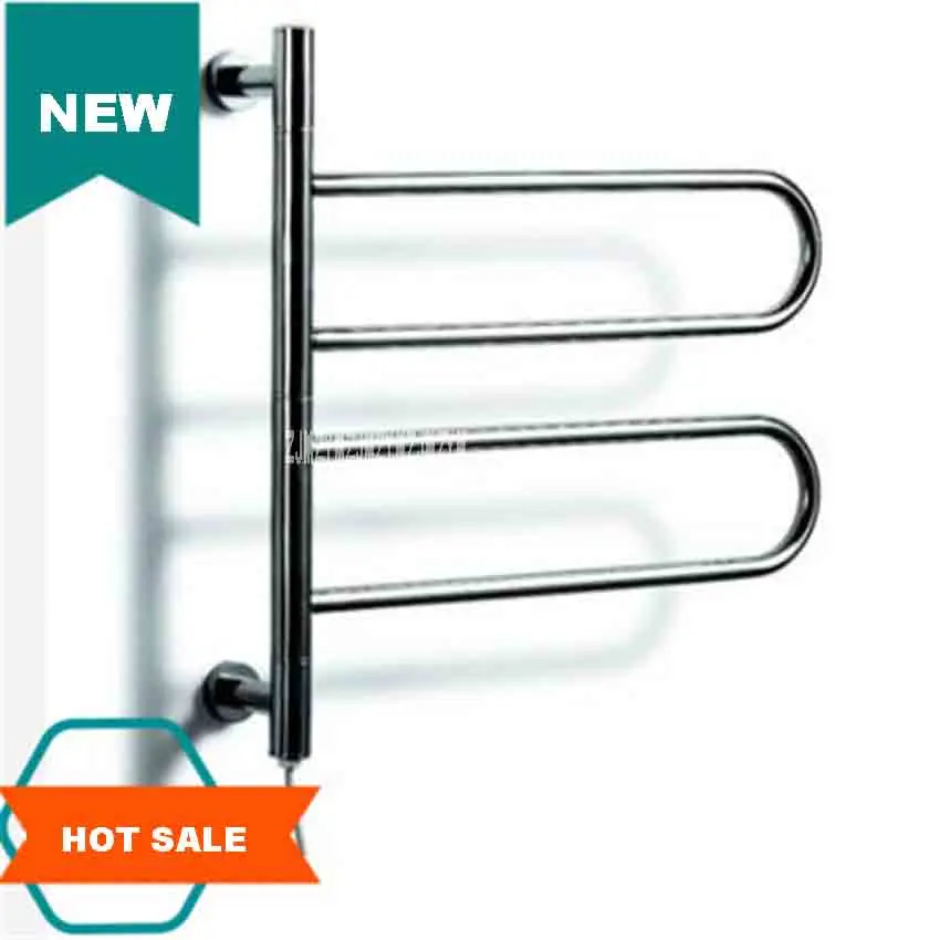 

110V/220V 40W High-quality 201/304 Stainless Steel Towel Rack Constant temperature Automatic Drying Electric Heating Towel Rack