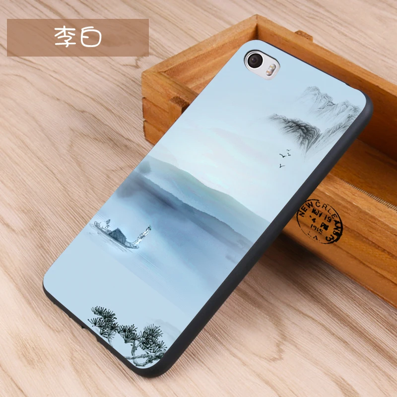 Case for Xiaomi mi5 Case Silicone Cover for Xiaomi mi5 Case Cover bag Skin Wolf Fish Skull mi5 Fundas 100% BiNFUL 11