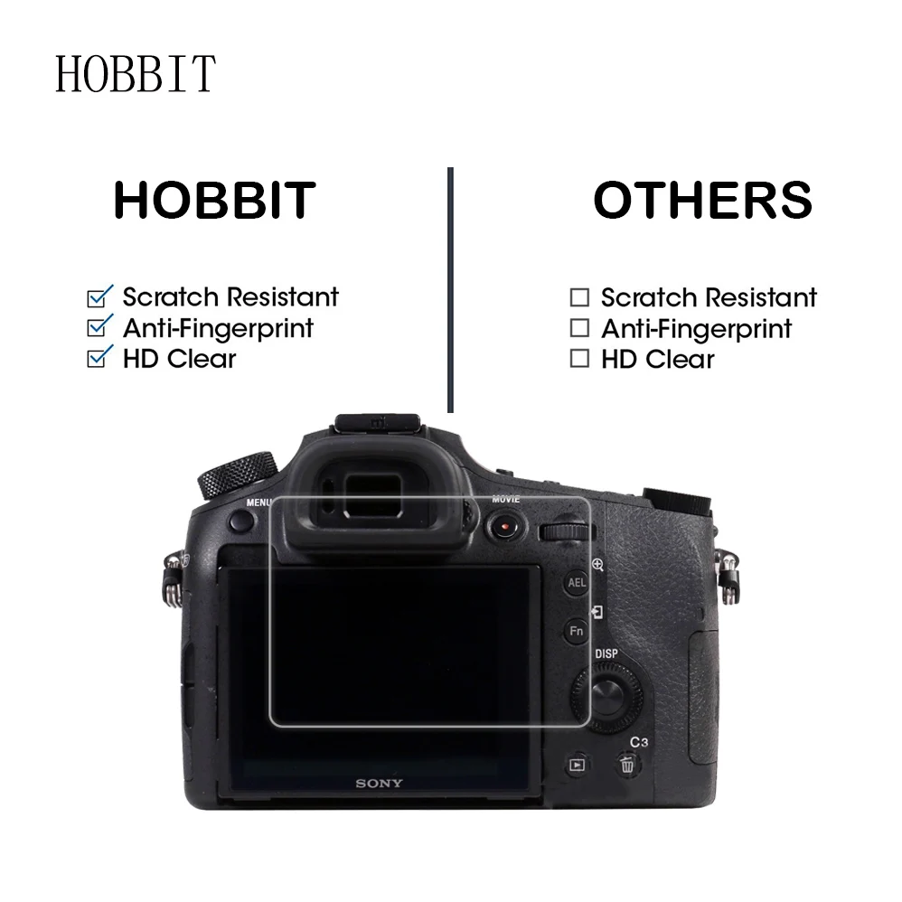 Для sony DSC RX100 RX100M2 M3 M4 M5 RX100II RX100III 0,3 мм 2.5D 9H прозрачная защитная пленка из закаленного стекла для цифровой камеры