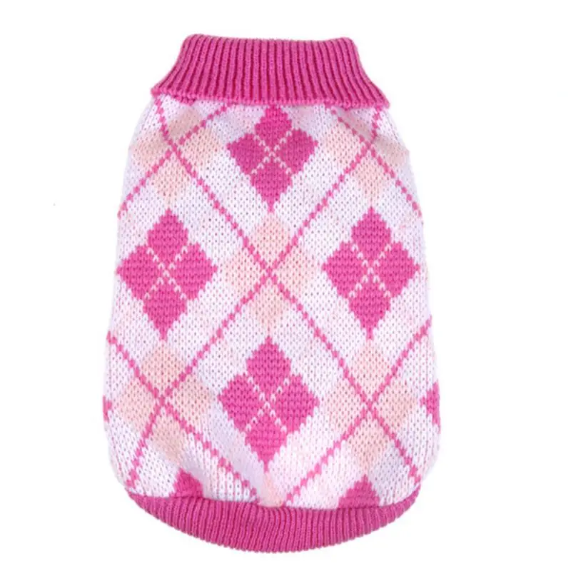 

Cute Pet Dog Warm Jumper Sweater Clothes Puppy Cat Knitwear Coat Apparel H1
