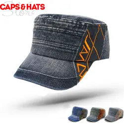 2018 Jamont деним Бейсбол Кепки s Для мужчин Casquette Snapback сетки гольф армии шляпа бренда Gorra военные Кепки джинсы ковбойские головной убор моряка